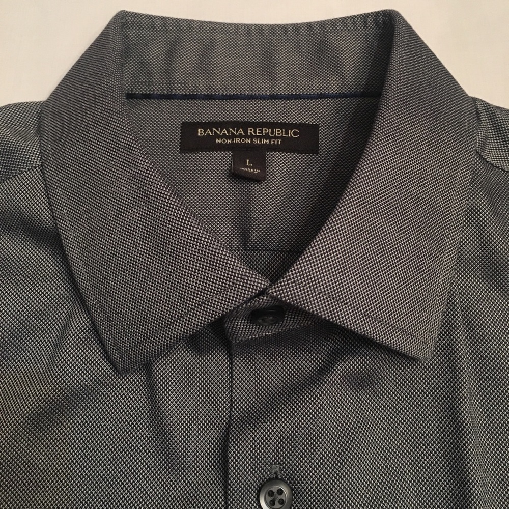 Banana Republic Slim Fit Non-Iron French Cuff